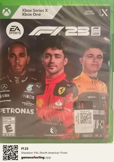 F1 23 Xbox Series X, North America box front