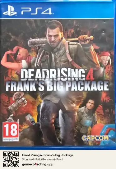 Dead Rising 4: Frank's Big Package PlayStation 4, Germany box front