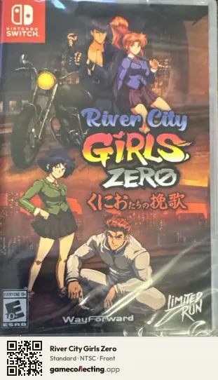 River City Girls Zero Nintendo Switch, NTSC box front
