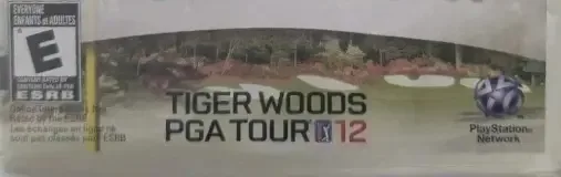 Tiger Woods PGA Tour 12, the ESRB box on its front