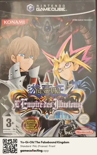 Yu-Gi-Oh! The Falsebound Kingdom Nintendo GameCube, France box front