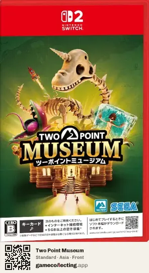 Two Point Museum Nintendo Switch 2, Asia box front