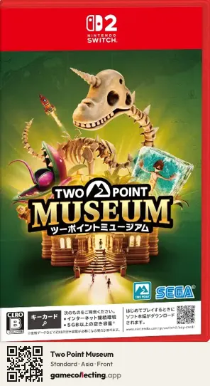 Two Point Museum Nintendo Switch 2, Asia box front