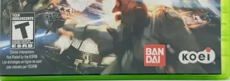 Dynasty Warriors: Gundam 3, the ESRB box on its front