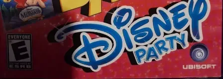 Just Dance: Disney Party, the ESRB box on its front