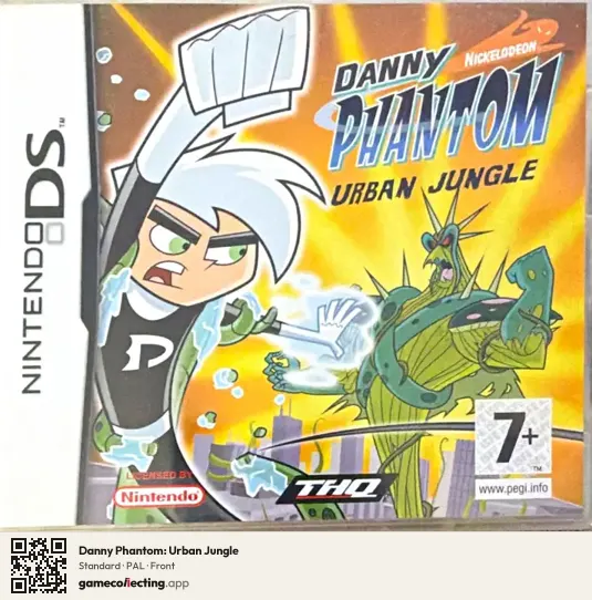 Danny Phantom: Urban Jungle Nintendo DS, PAL box front