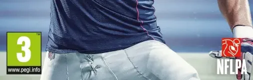 Madden NFL 17, the PEGI square on its front