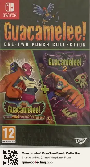 Guacamelee! One-Two Punch Collection Nintendo Switch, United Kingdom box front