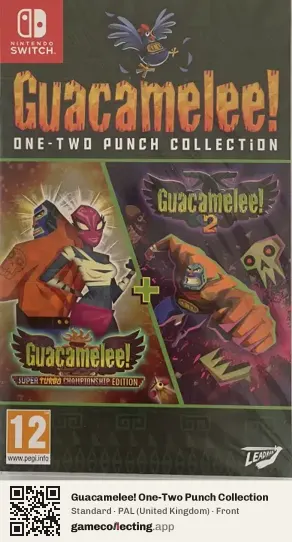 Guacamelee! One-Two Punch Collection Nintendo Switch, United Kingdom box front