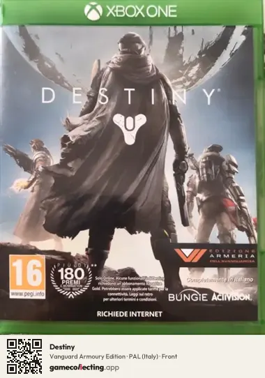 Destiny Xbox One, Italy box front