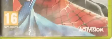 Spider-Man: Shattered Dimensions, the PEGI square on its front