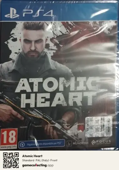Atomic Heart PlayStation 4, Italy box front