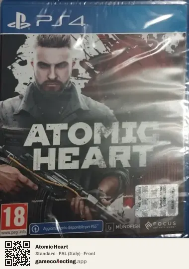 Atomic Heart PlayStation 4, Italy box front