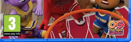 NBA Bounce, the PEGI square on its front