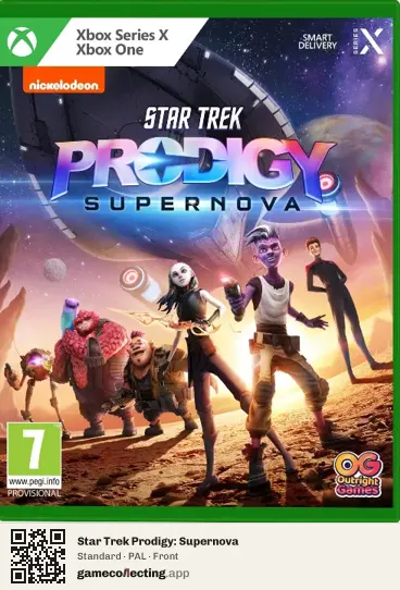 Star Trek Prodigy: Supernova Xbox Series X, PAL box front