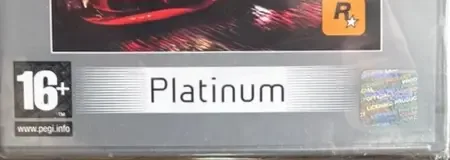 Midnight Club II, the PEGI square on its front