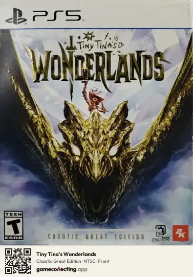 Tiny Tina's Wonderlands PlayStation 5, NTSC box front