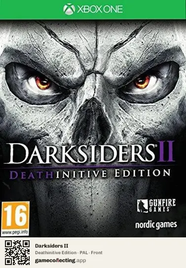 Darksiders II Xbox One, PAL box front