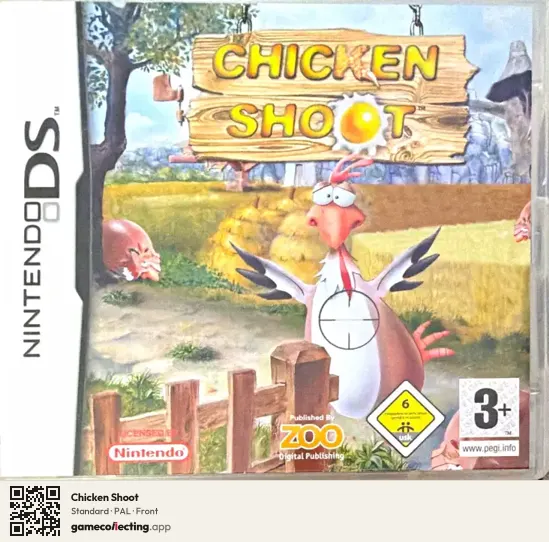 Chicken Shoot Nintendo DS, PAL box front