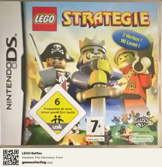 LEGO Battles Nintendo DS, Germany box front