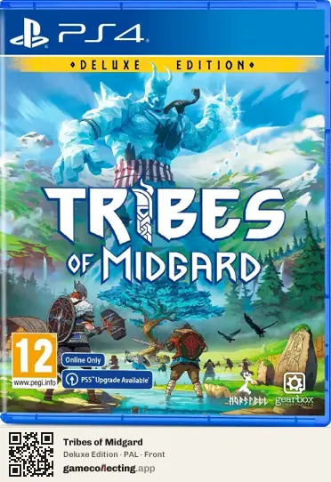 Tribes of Midgard PlayStation 4, PAL box front