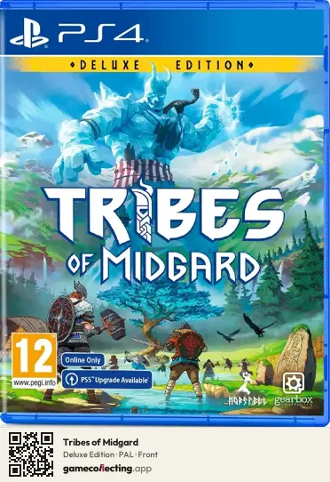 Tribes of Midgard PlayStation 4, PAL box front