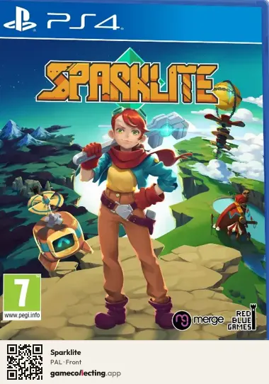 Sparklite PlayStation 4, PAL box front