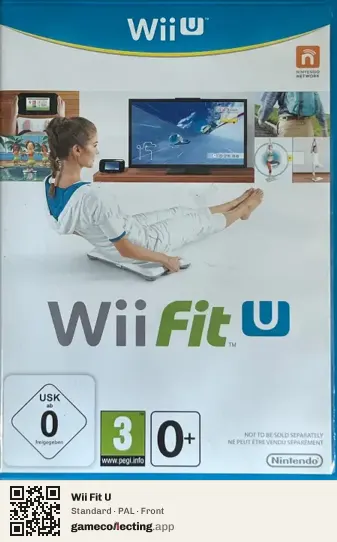 Wii Fit U Nintendo Wii U, PAL box front