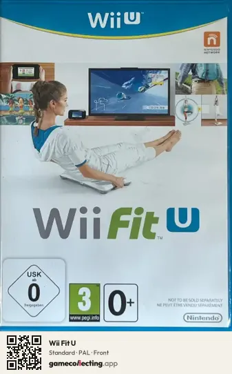 Wii Fit U Nintendo Wii U, PAL box front