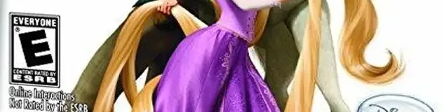 Tangled, the ESRB box on its front