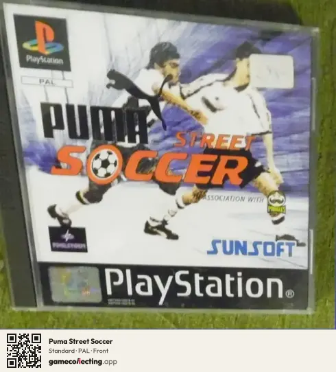 Puma Street Soccer PlayStation, PAL box front