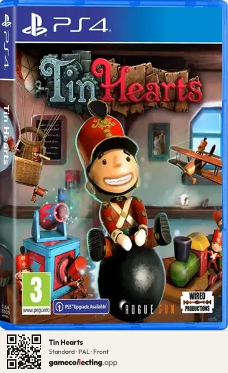 Tin Hearts PlayStation 4, PAL box front