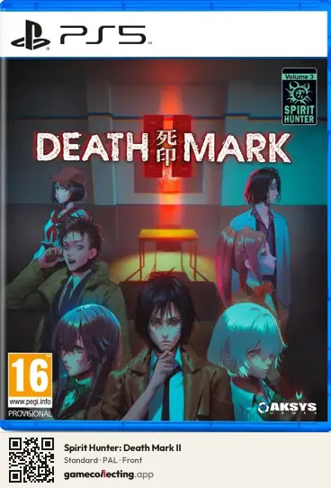 Spirit Hunter: Death Mark II PlayStation 5, PAL box front
