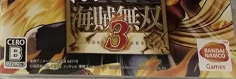 One Piece: Pirate Warriors 3, the CERO letter on its front