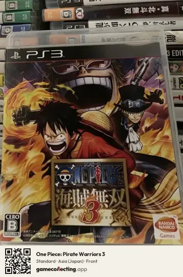 One Piece: Pirate Warriors 3 PlayStation 3, Asia box front