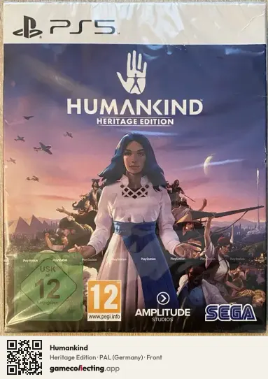 Humankind PlayStation 5, Germany box front