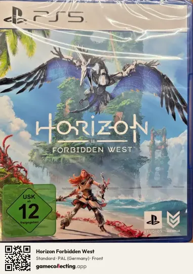 Horizon Forbidden West PlayStation 5, Germany box front