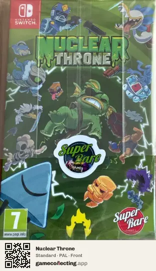 Nuclear Throne Nintendo Switch, PAL box front