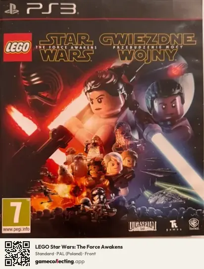 LEGO Star Wars: The Force Awakens PlayStation 3, Poland box front
