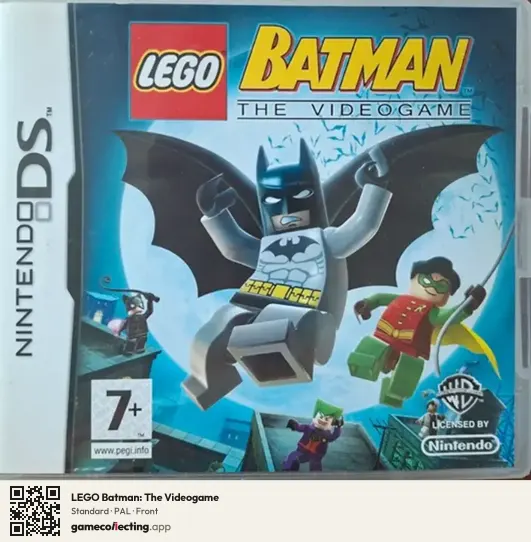 LEGO Batman: The Videogame Nintendo DS, PAL box front