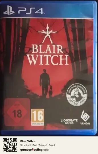 Blair Witch PlayStation 4, Poland box front