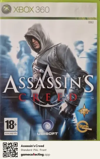 Assassin's Creed Xbox 360, PAL box front