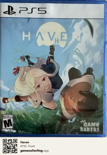 Haven PlayStation 5, NTSC box front
