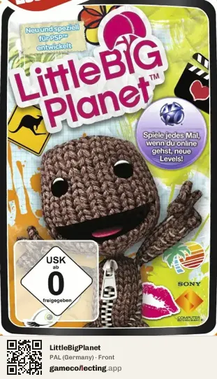 LittleBigPlanet PlayStation Portable, Germany box front