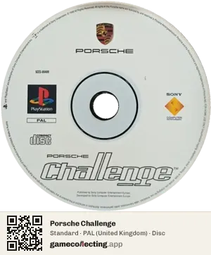 Porsche Challenge PlayStation, PAL disc