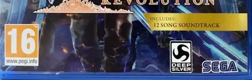 Valkyria Revolution, the PEGI square on its front