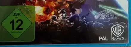 LEGO Star Wars: The Force Awakens, the USK square on its front