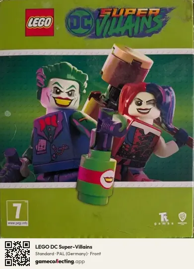 LEGO DC Super-Villains Xbox One, Germany box front