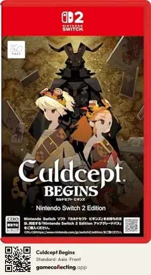 Culdcept Begins Nintendo Switch 2, Asia box front