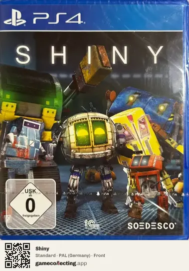 Shiny PlayStation 4, Germany box front